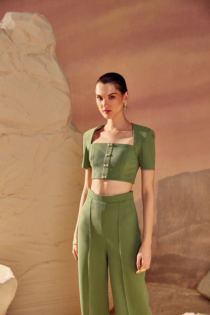 Sia Co ord set in green